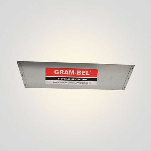 Charola / Bandeja Galvanizada 13"