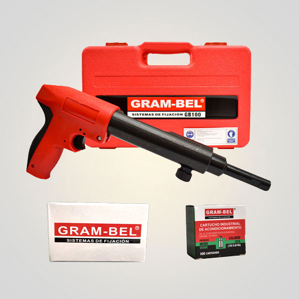 Combo GB100 + Fijadores + Fulminante