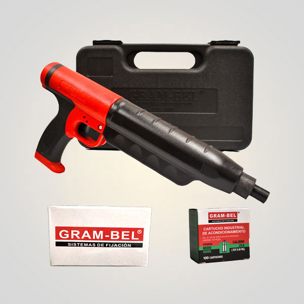 Combo GB100S + Fijadores + Fulminante